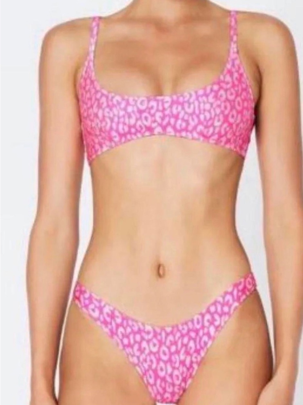 Triangl Maci Pink Leopard Bikini